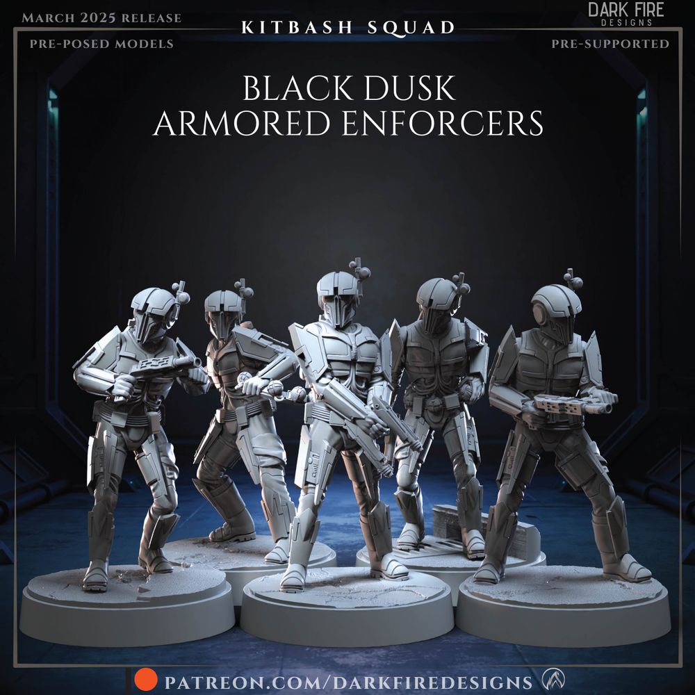 Black Dusk Armored Enforcers