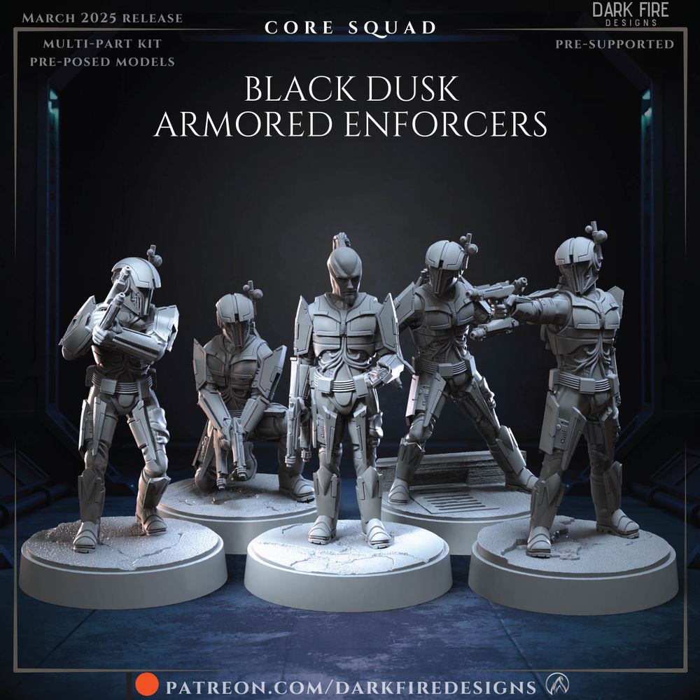 Black Dusk Armored Enforcers