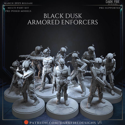 Black Dusk Armored Enforcers