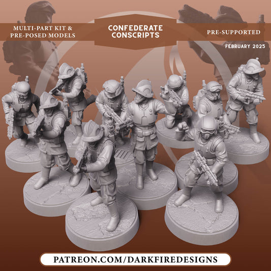 Confederate Conscript Squad