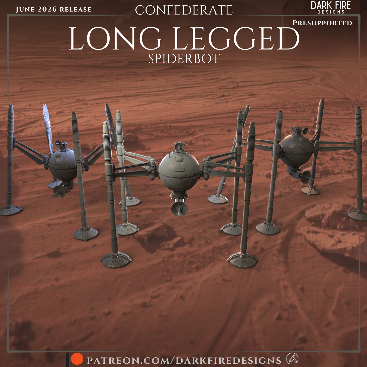 Long Legged Spider Bot