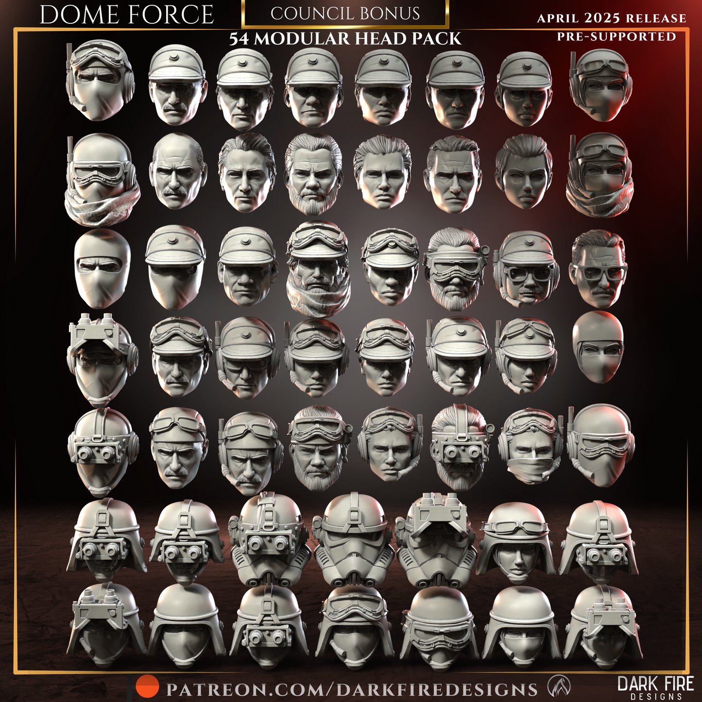DOME Force Bonus Heads & Helmets