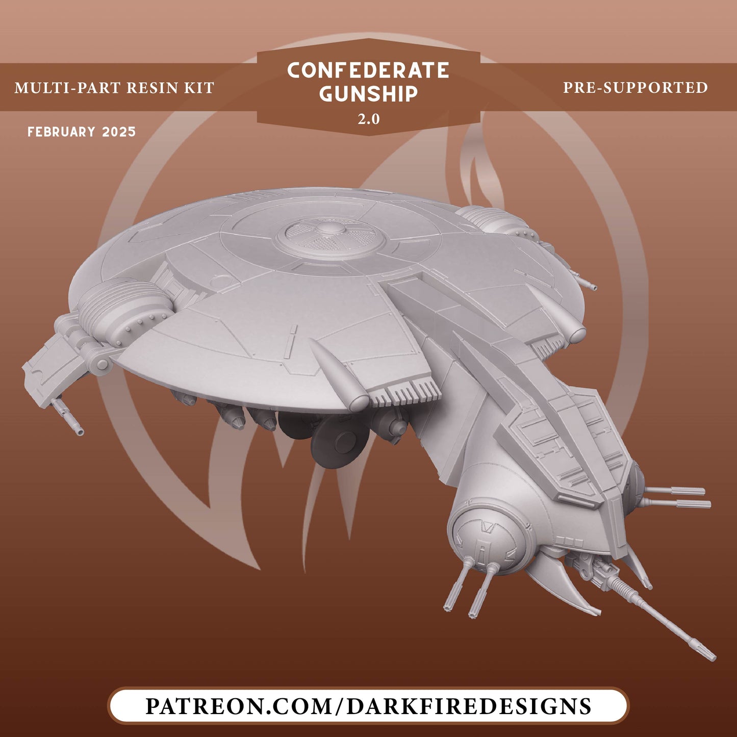 Confederate Gunship