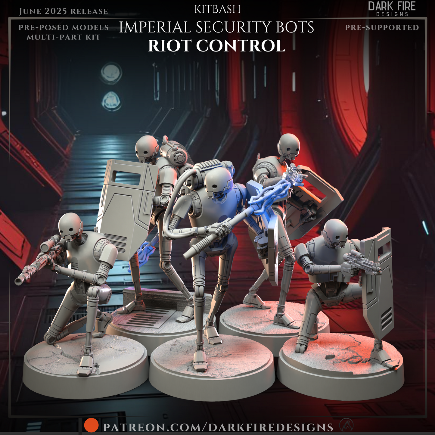 Imperial Security Bots - Riot Control