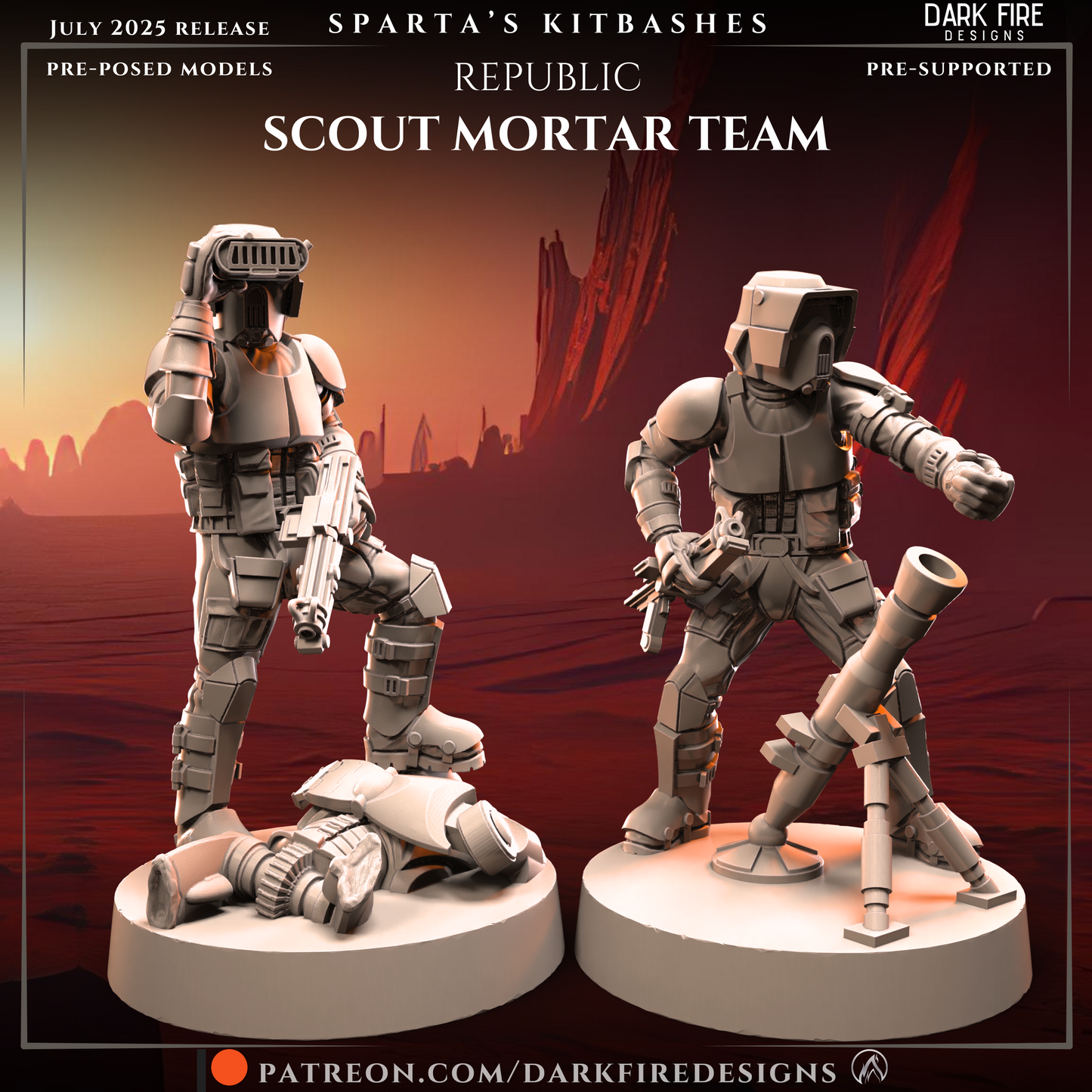 Republic Mortar Teams