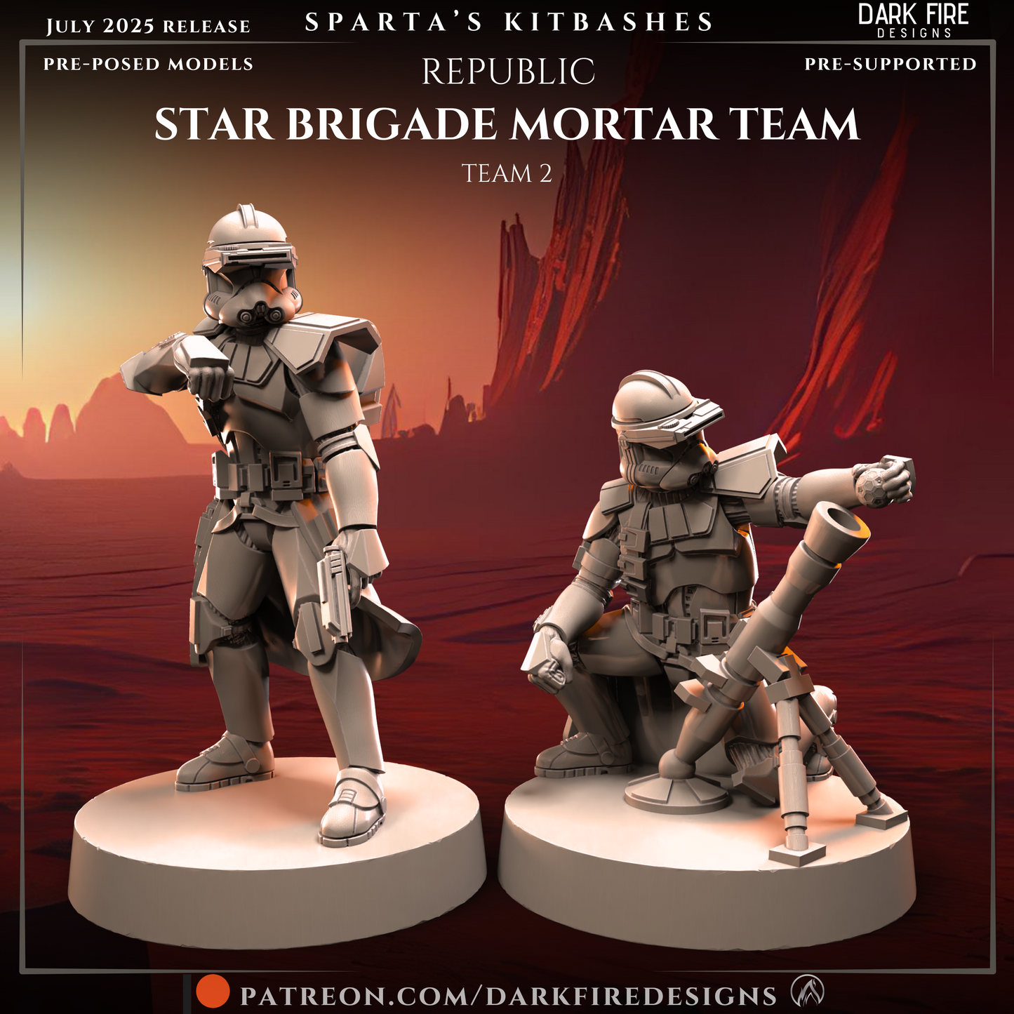 Republic Mortar Teams