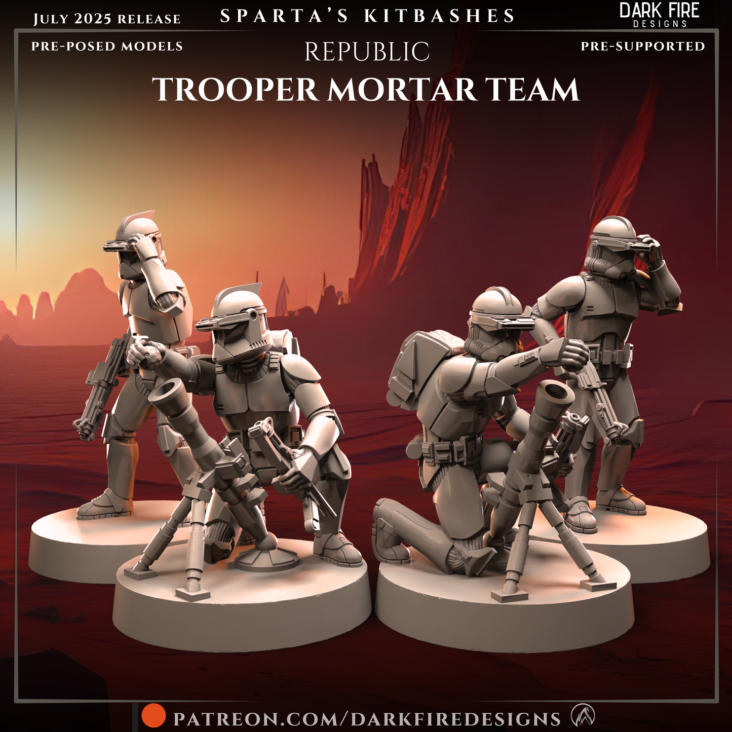 Republic Mortar Teams