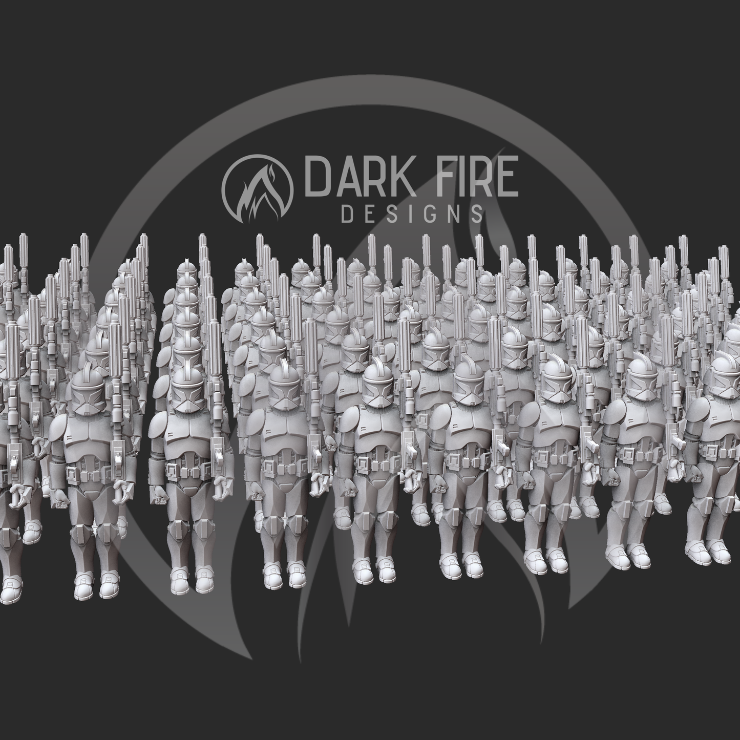 Republic Troopers in Formation