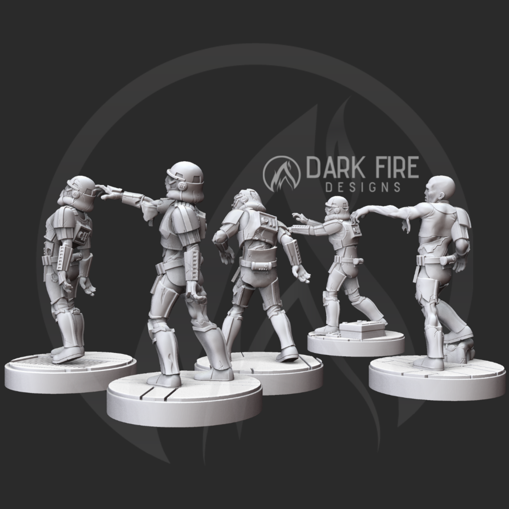 Imperial Trooper ZOMBIE Horde 2