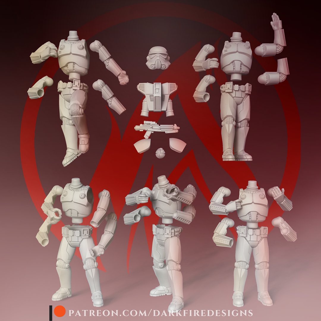Experimental Imperial Troopers