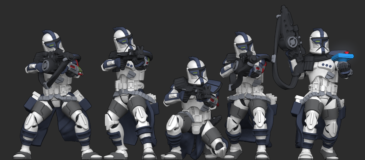 Alpha Class ARC Squad STL