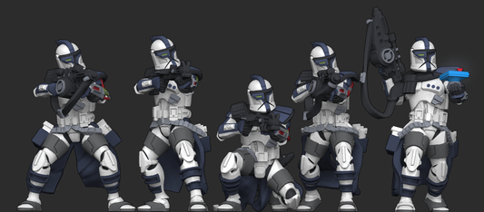 Alpha Class ARC Squad STL