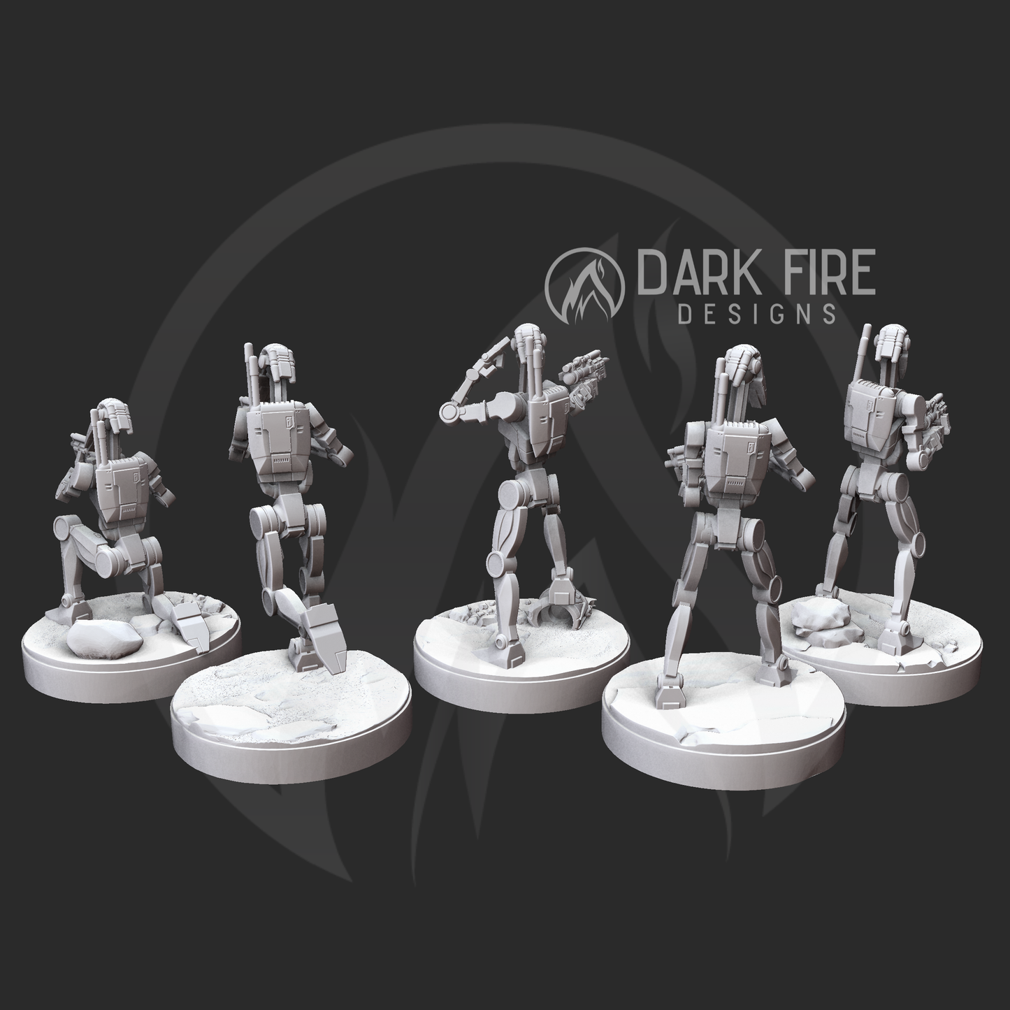 Confederate Battlebot (Spec-Ops) Squad