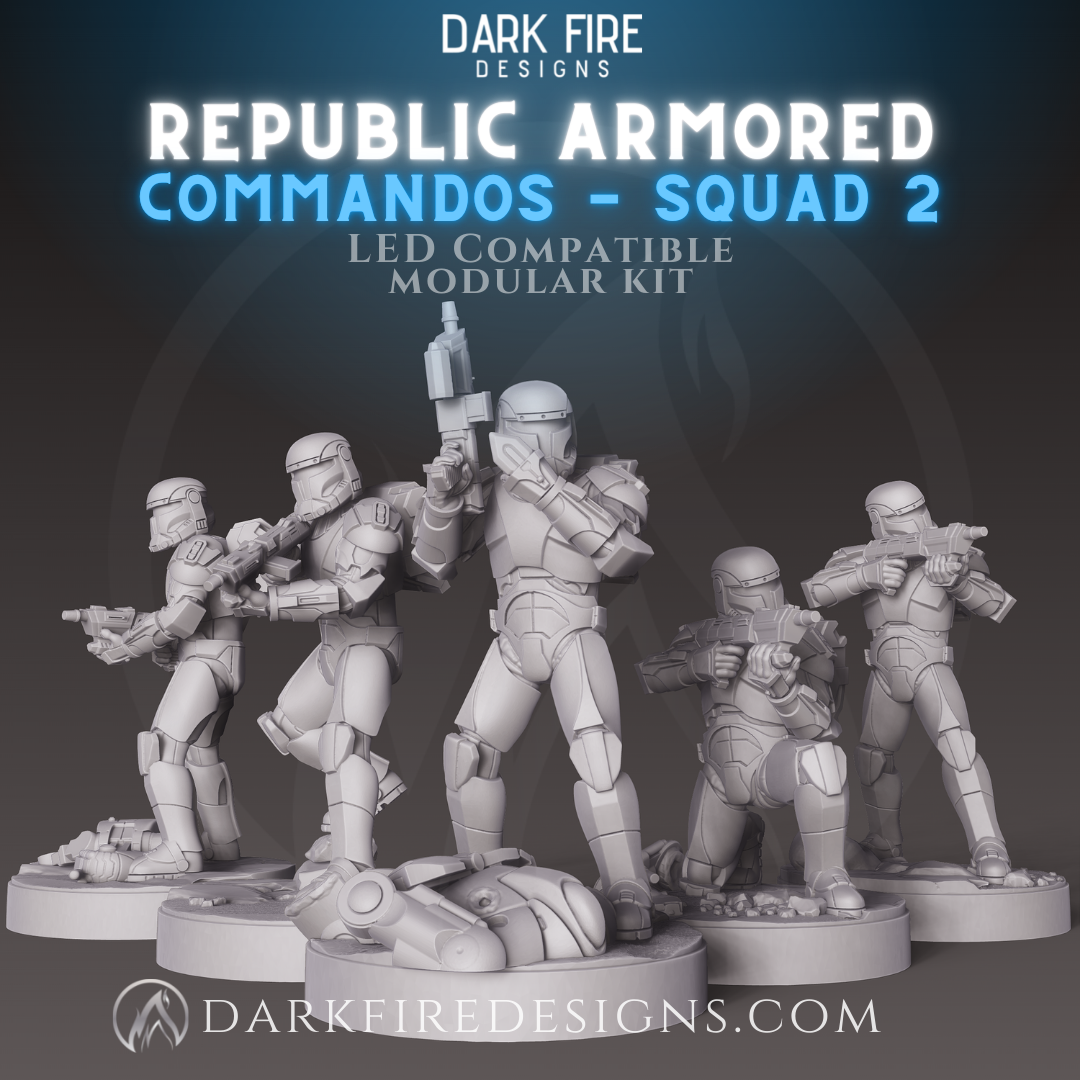 Republic Armored Commandos Squad 2 – Dark Fire Designs