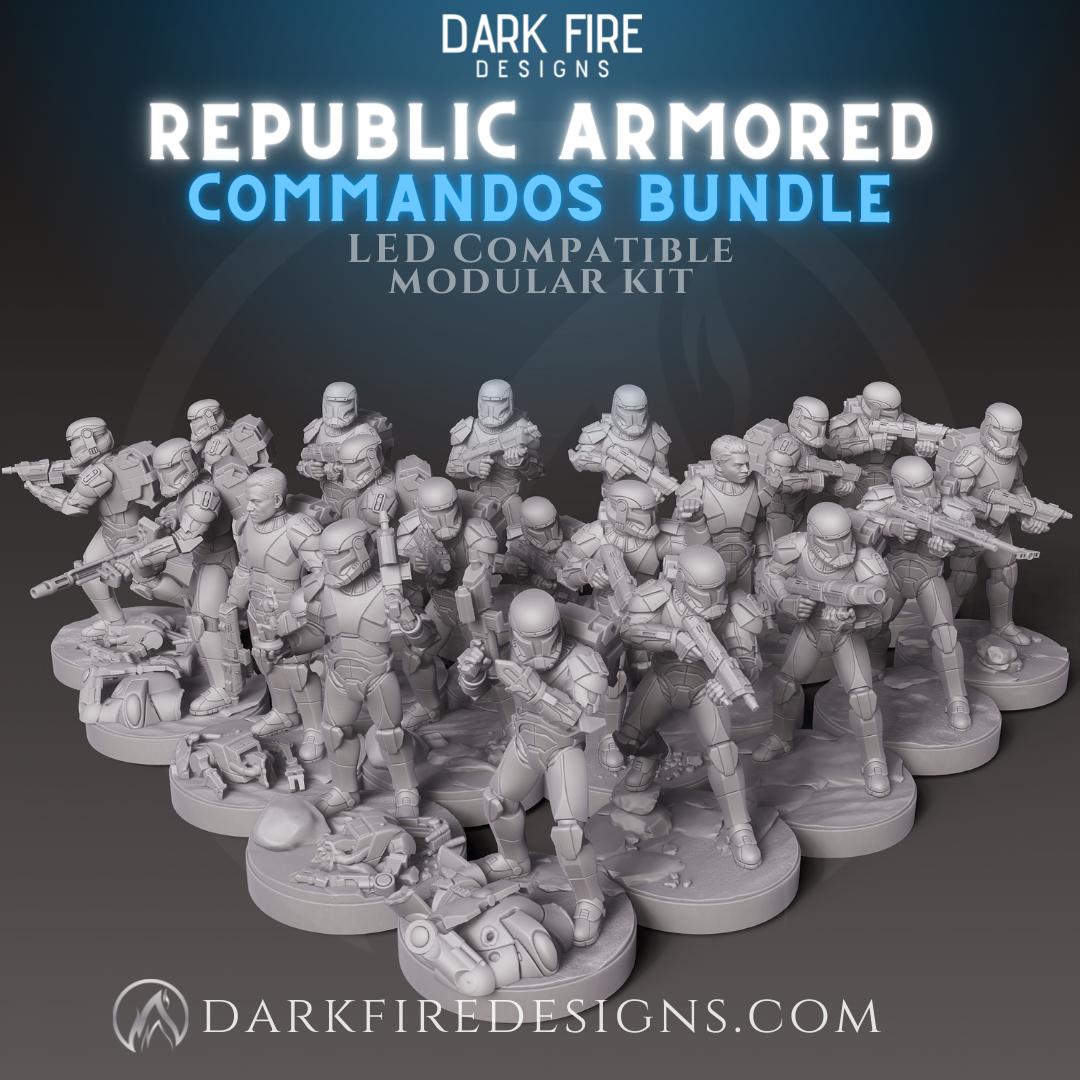Republic Armored Commandos Bundle – Dark Fire Designs