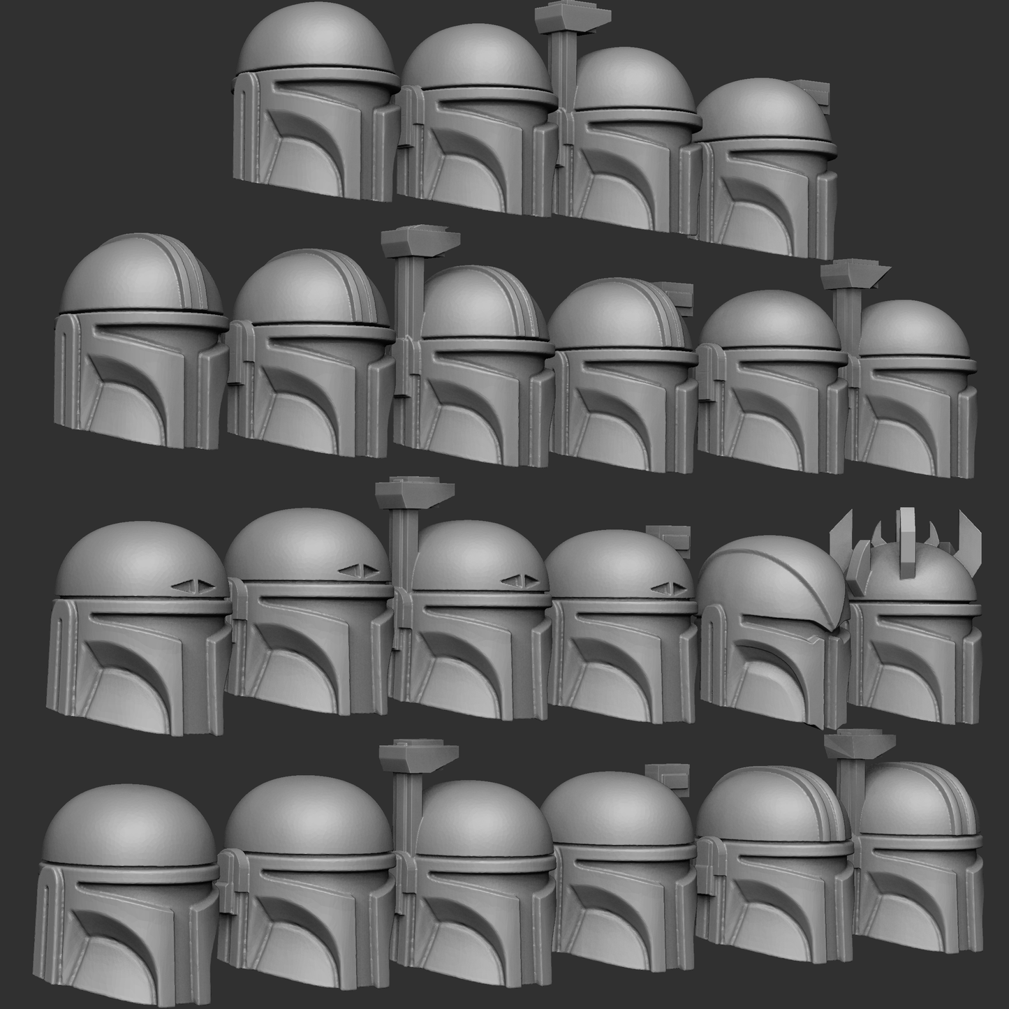 Crusader Helmet Pack 1
