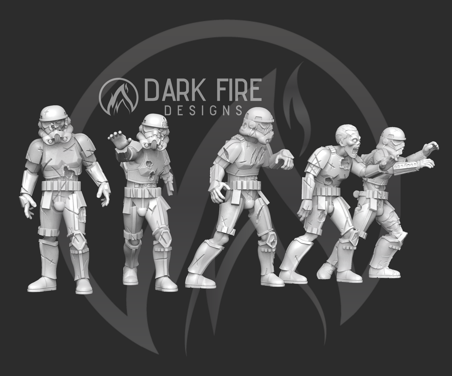 Imperial Trooper ZOMBIE Horde 1