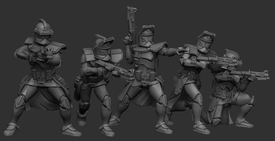 Star Corps Squad STL