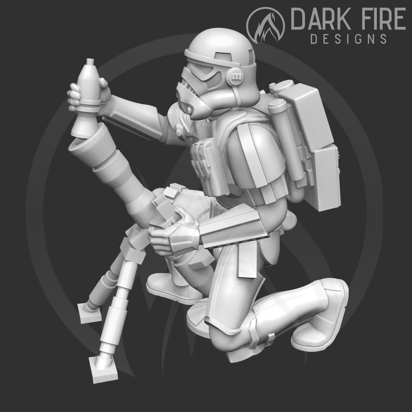 Desert Trooper Mortarman