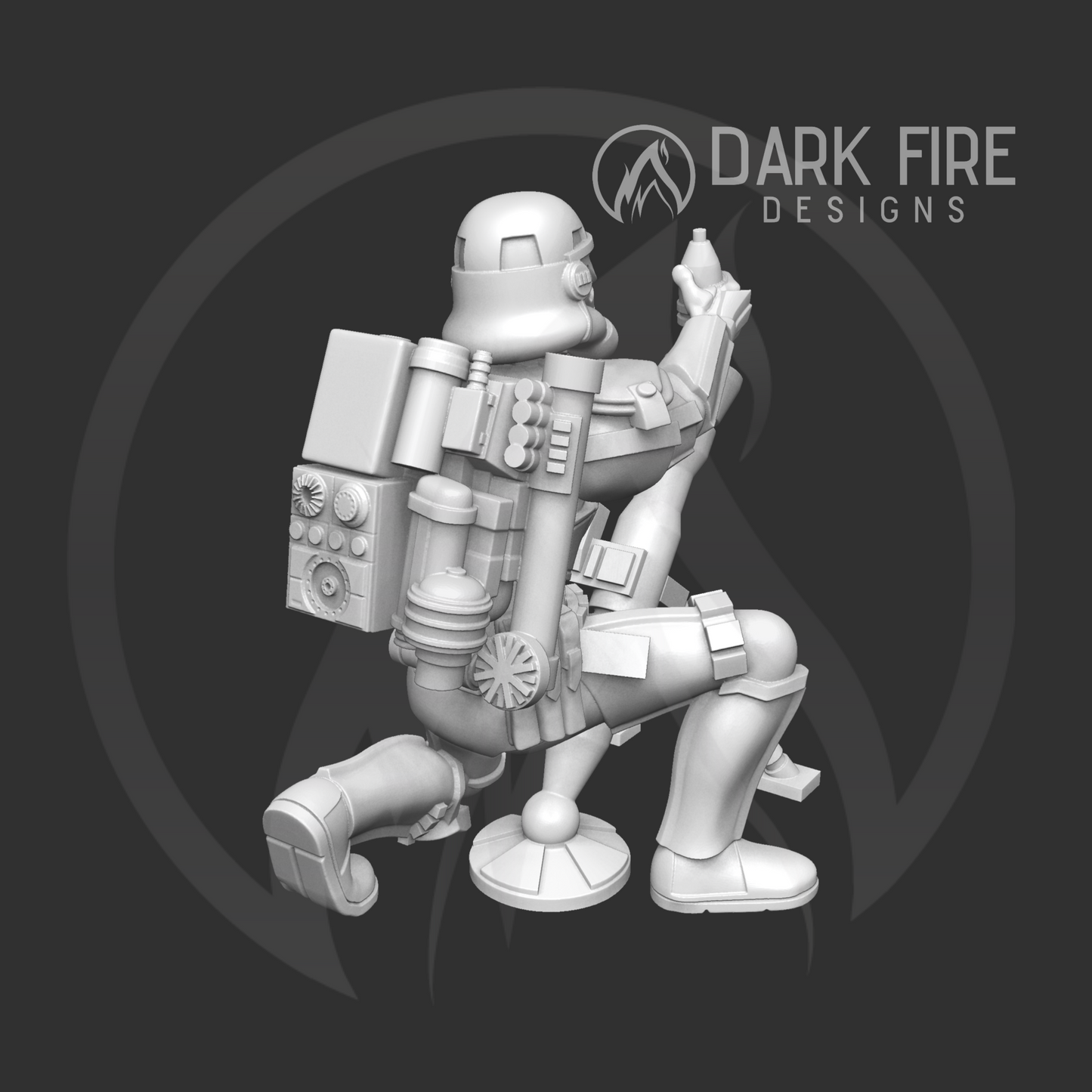 Desert Trooper Mortarman