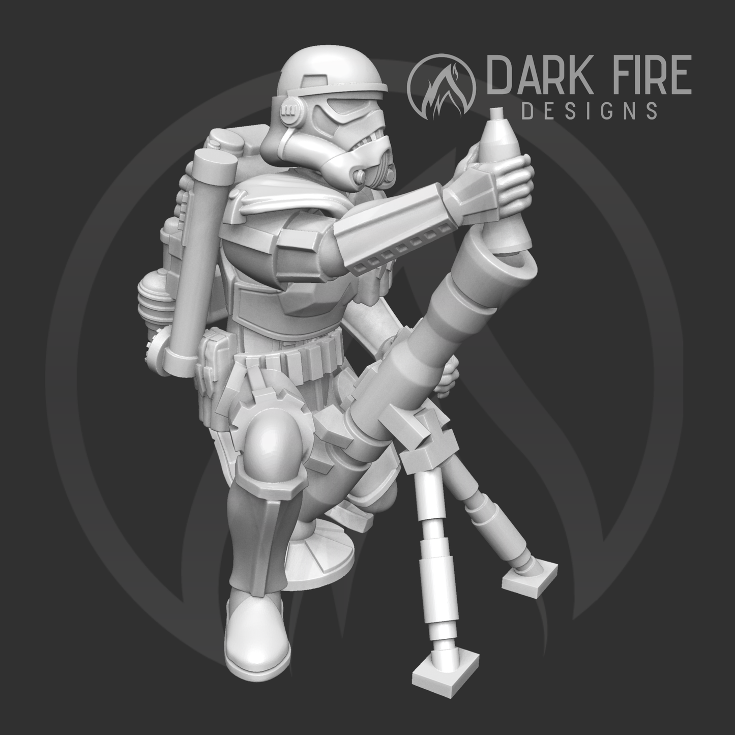 Desert Trooper Mortarman