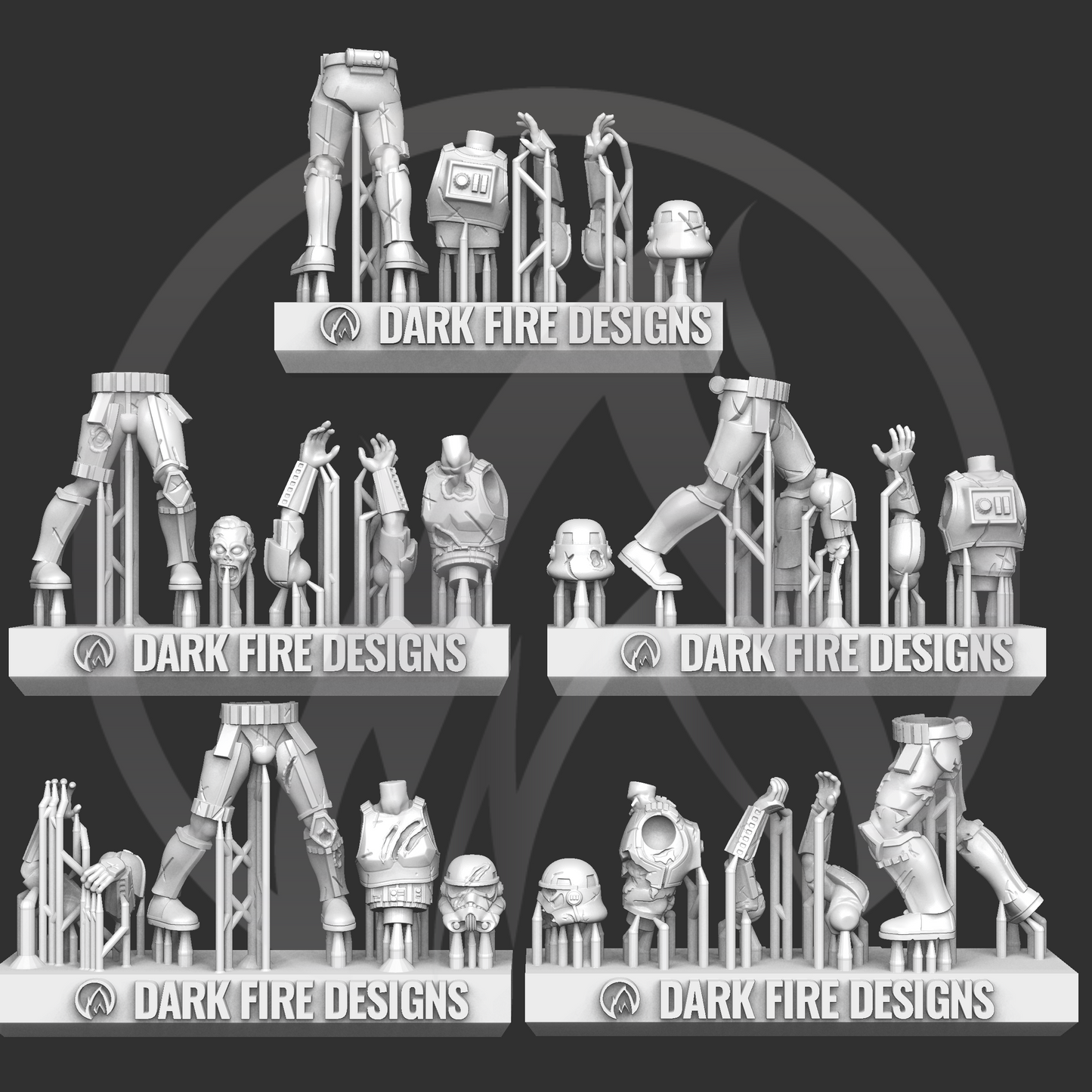 Imperial Trooper ZOMBIE Horde 1