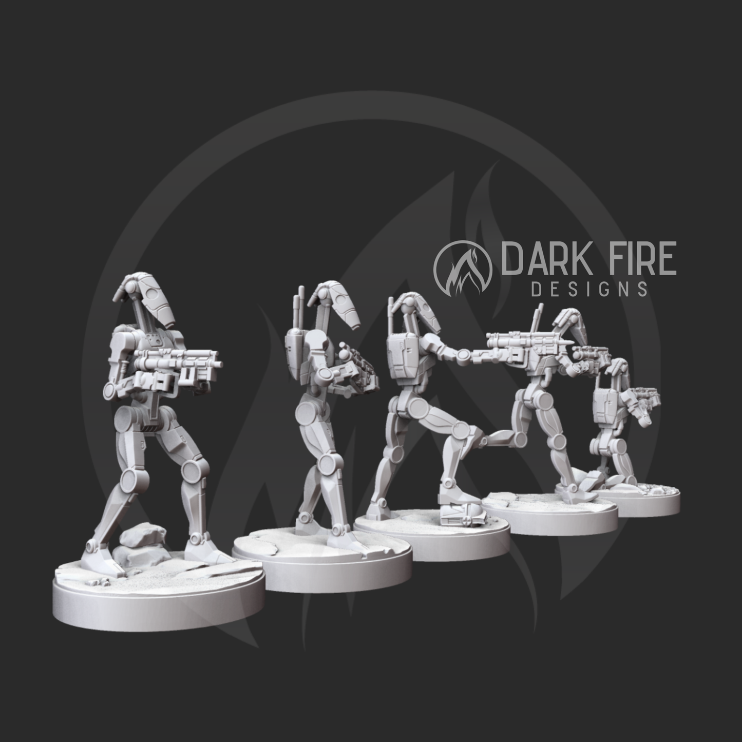 Confederate Battlebot (Spec-Ops) Squad