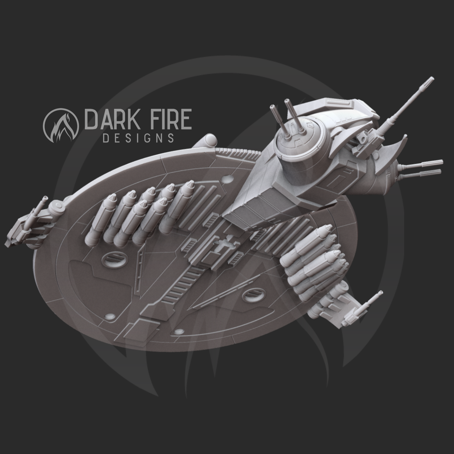 Confederate Gunship