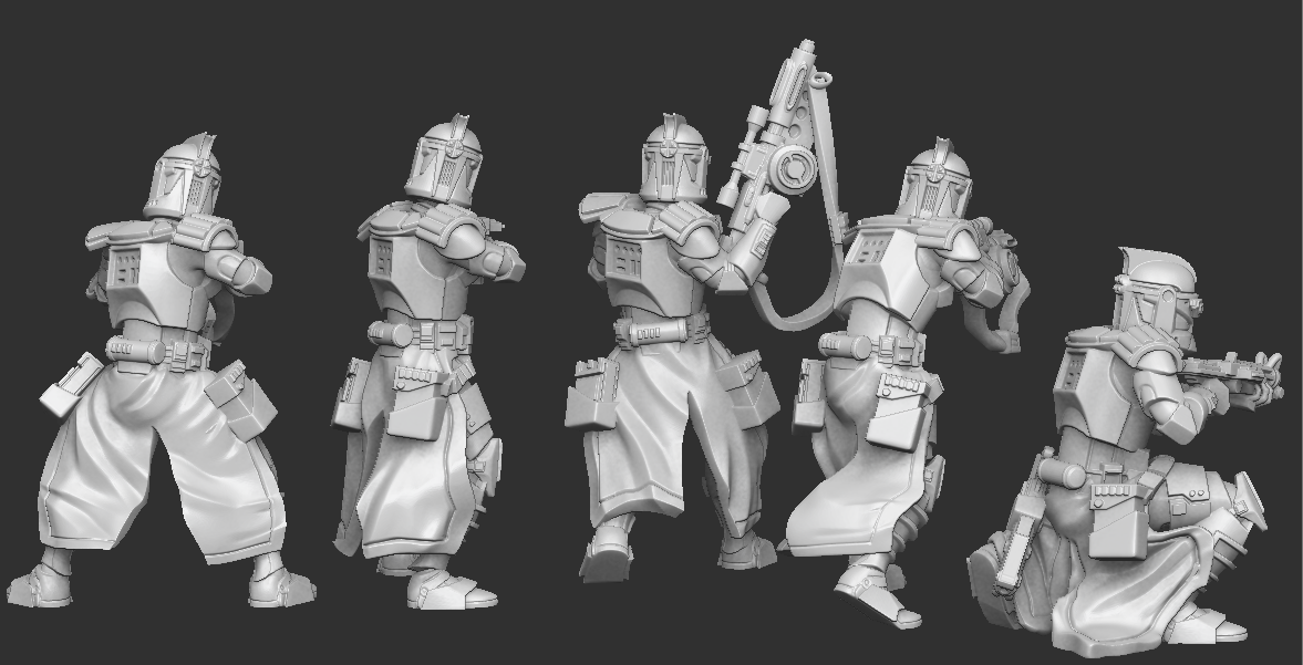 Alpha Class ARC Squad STL