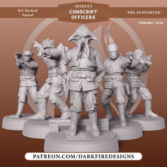 Confederate Conscript Officers - Kitbash