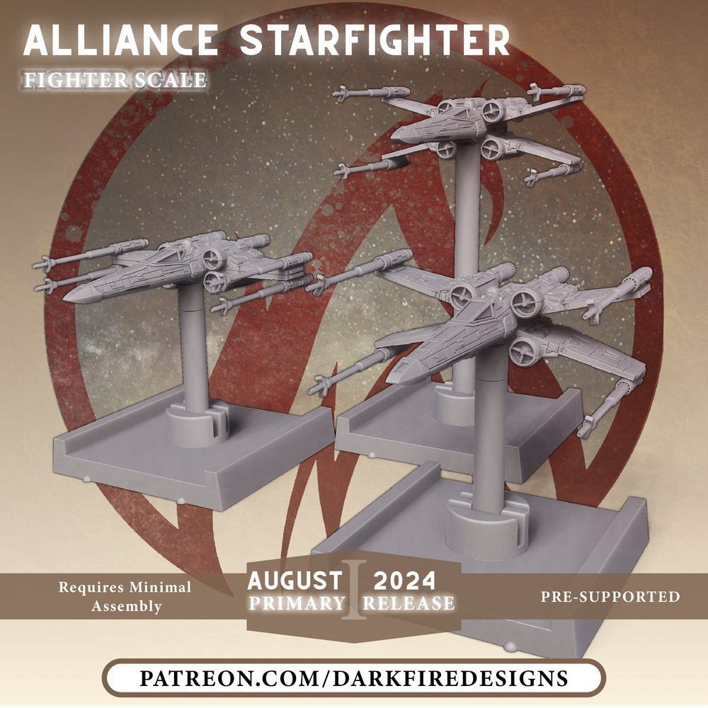 Alliance Starfighter - Fighter Scale