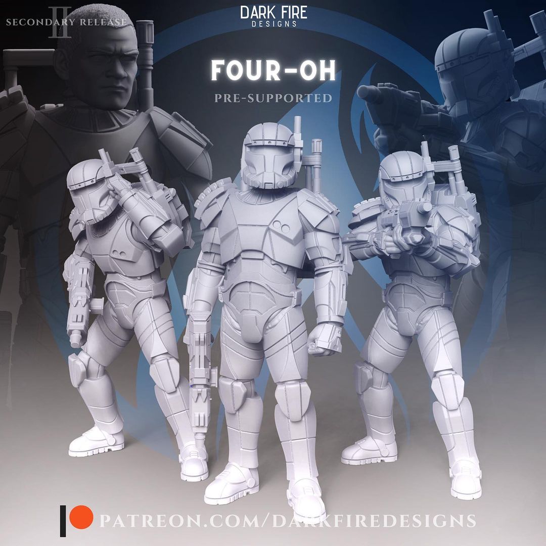 Commando Four-Oh Legion Scale – Dark Fire Designs