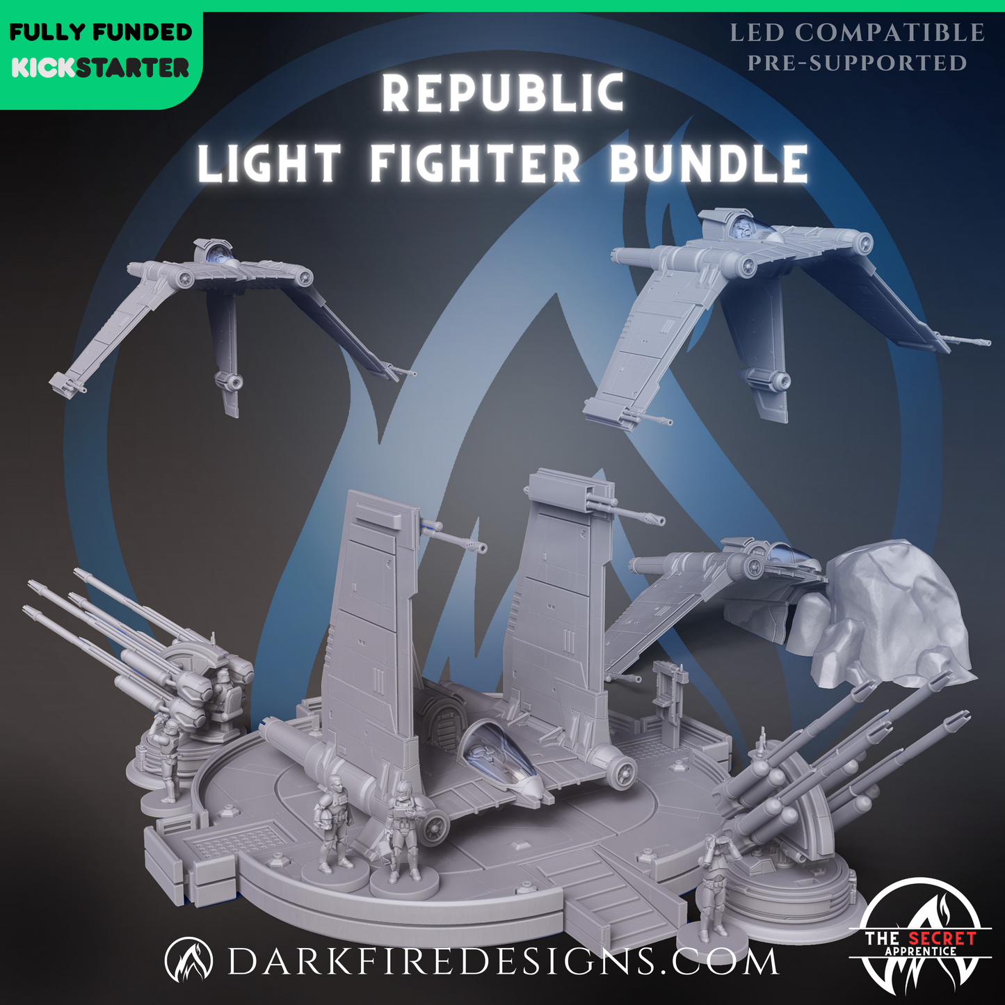 Republic Light Fighter Kickstarter Bundle