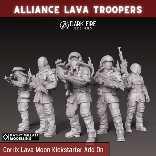 Alliance Lava Troopers