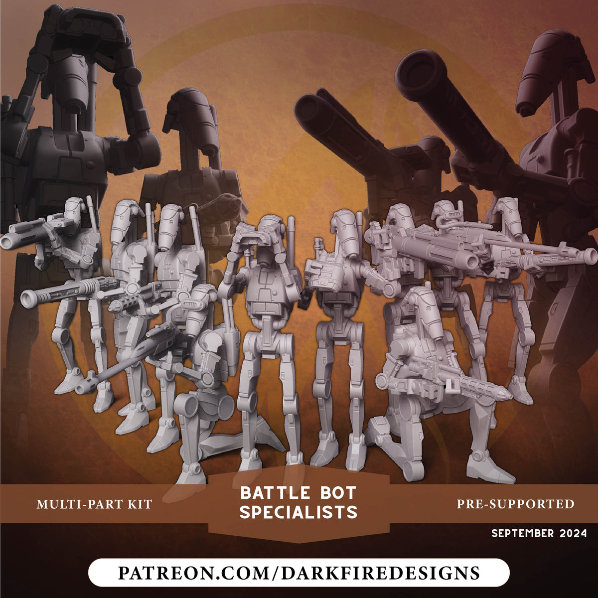 Machine Gun Battle Bot Battle Bot Specialists – Dark Fire Designs