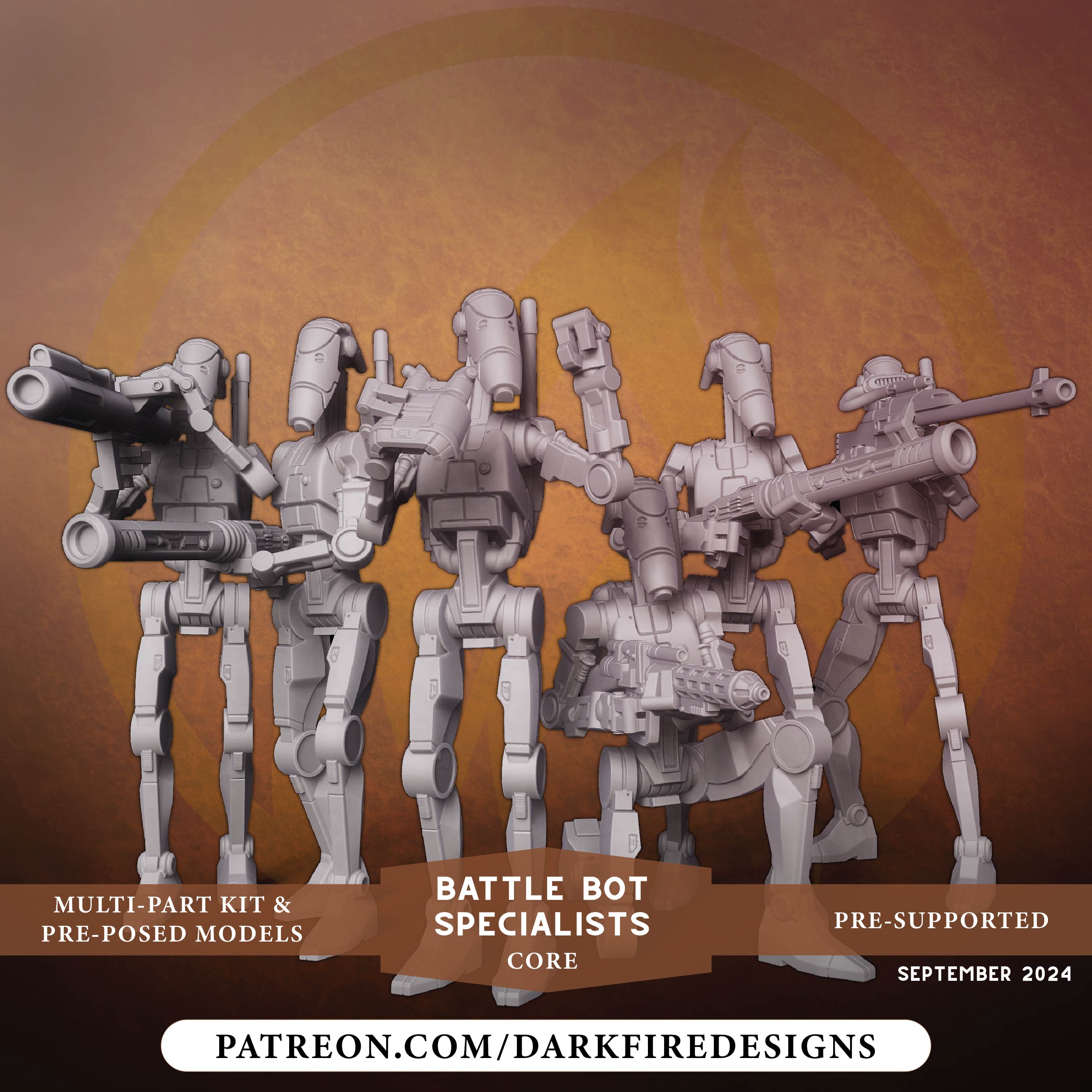 Machine Gun Battle Bot Battle Bot Specialists – Dark Fire Designs