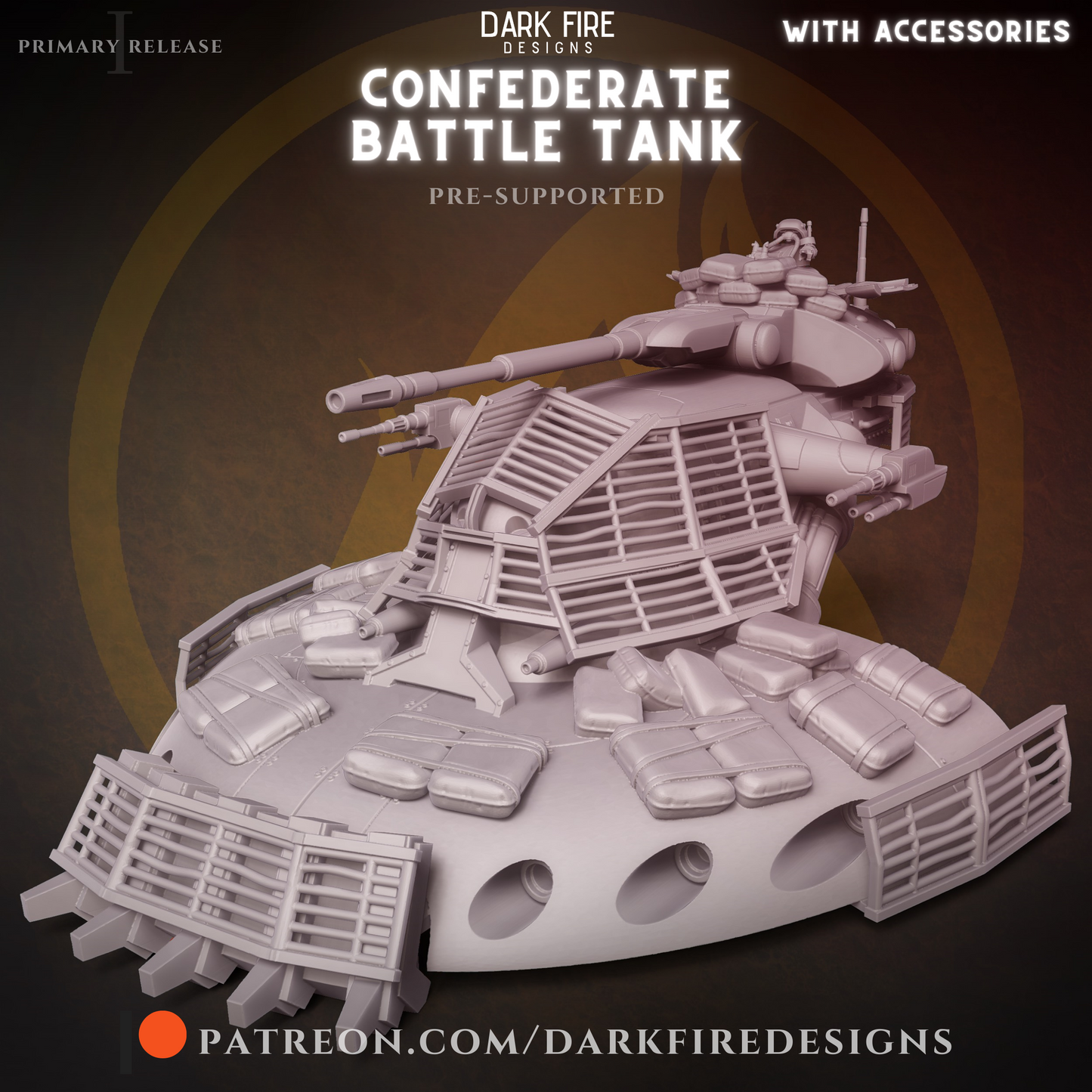 Confederate Battle Tank