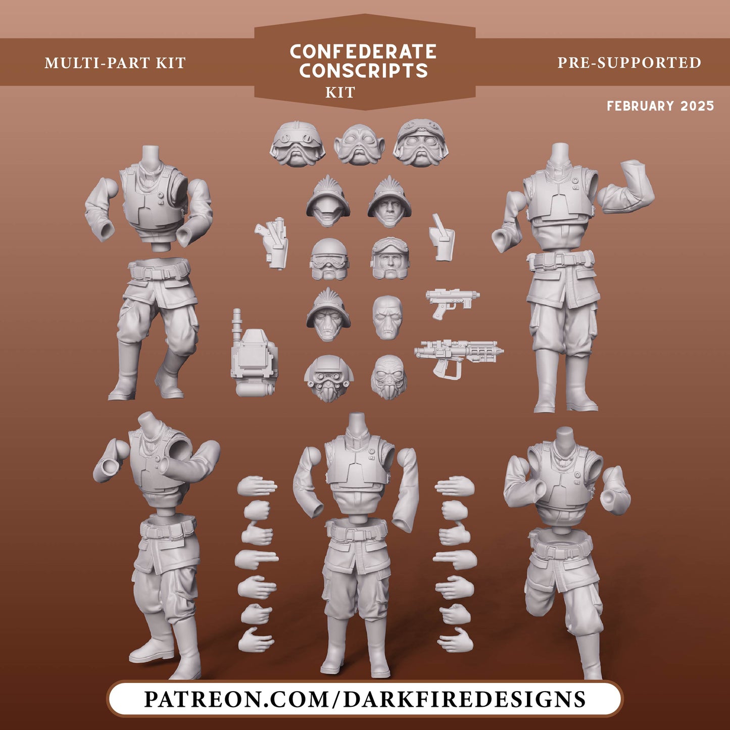 Confederate Conscript Squad