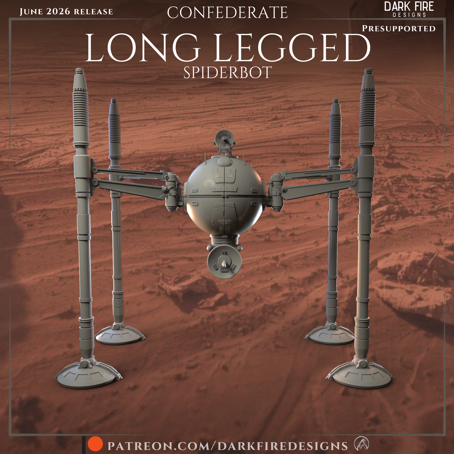 Long Legged Spider Bot