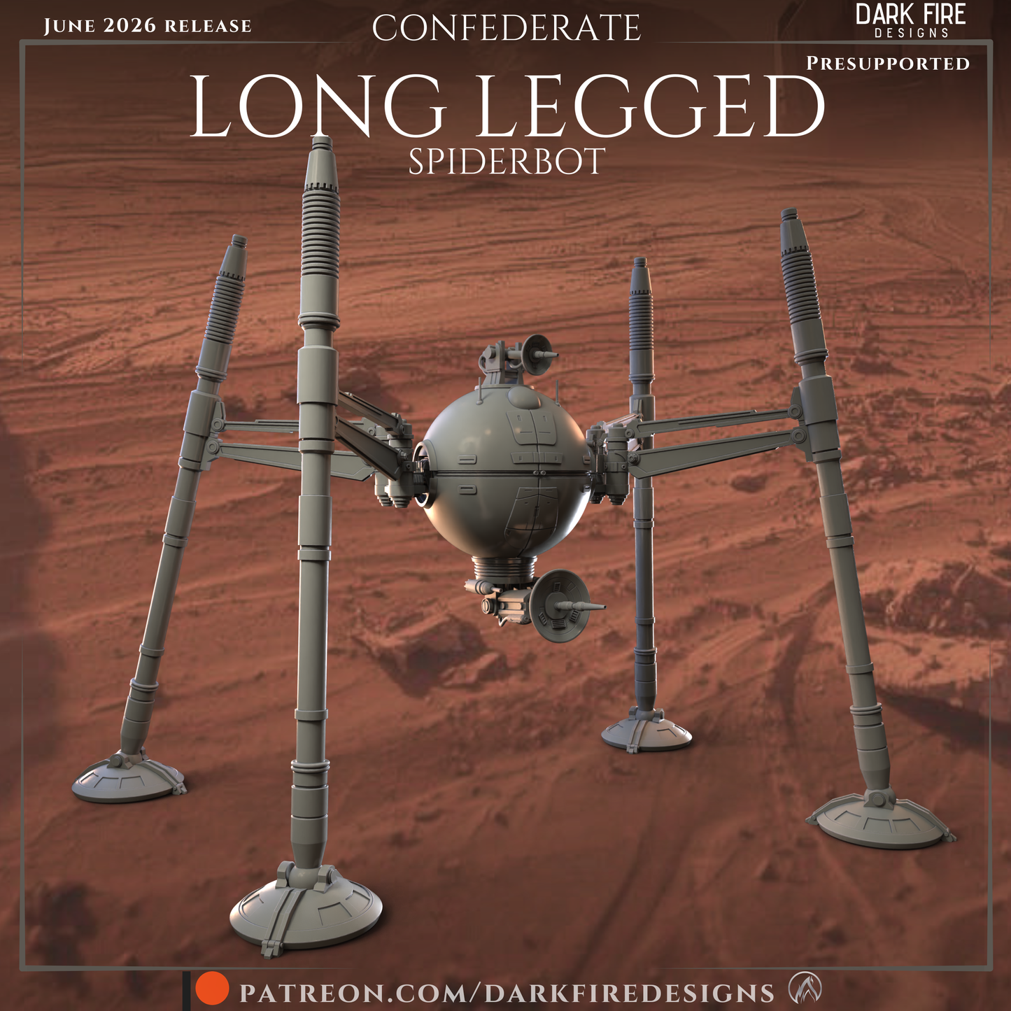 Long Legged Spider Bot