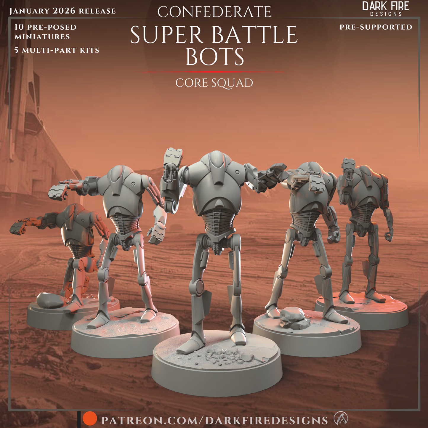 Confederate Super Battle Bots