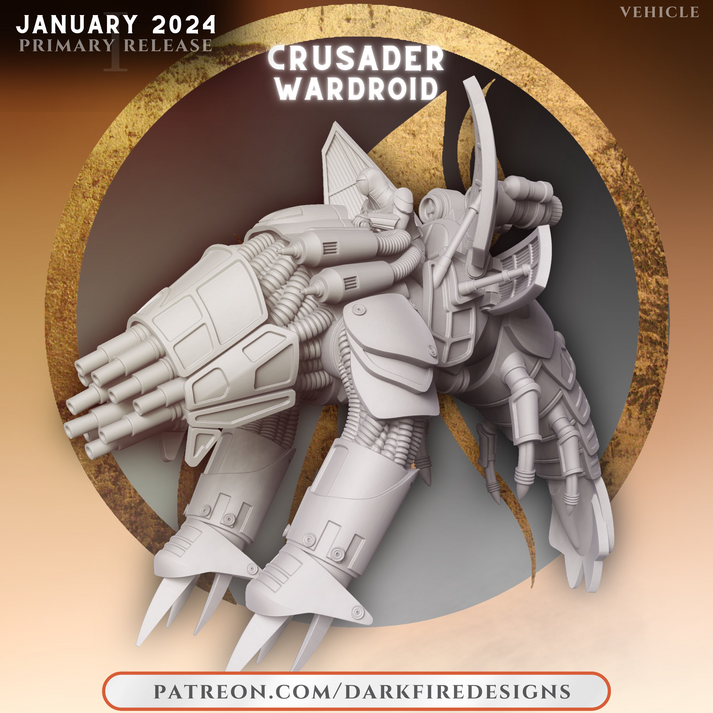 Crusader Wardroid – Dark Fire Designs
