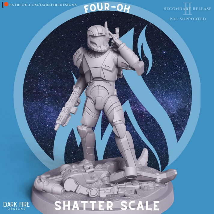 Commando Four-Oh Shatter Scale – Dark Fire Designs