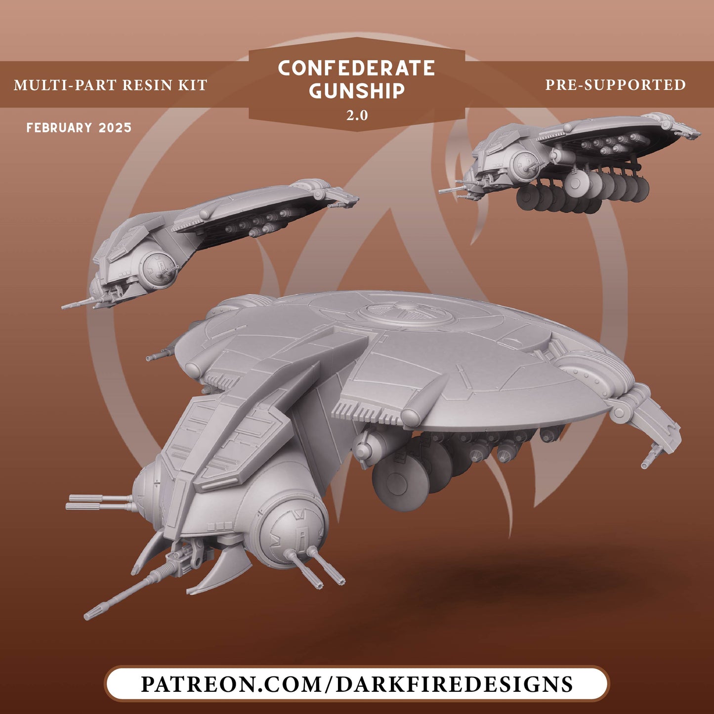 Confederate Gunship