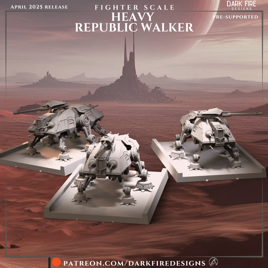Republic Heavy Walker - Fighter Scale
