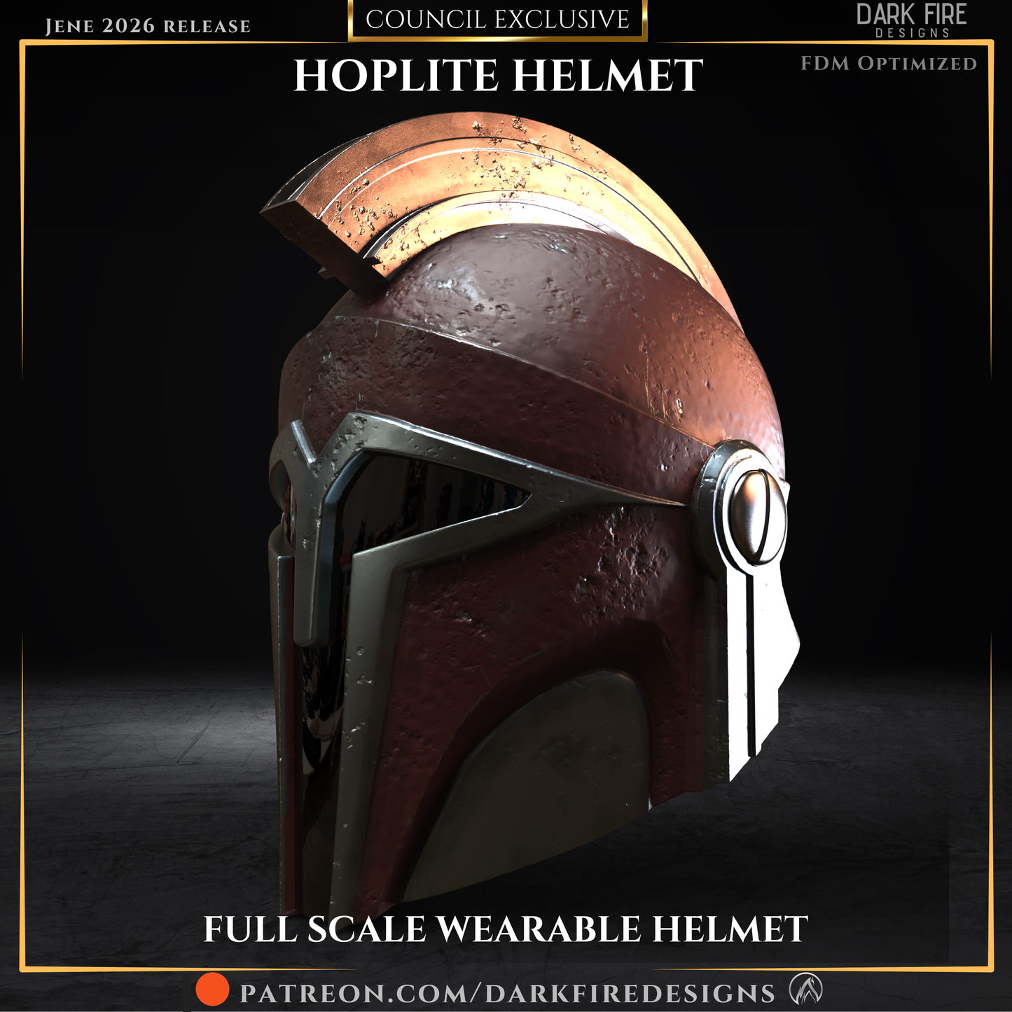 The Hoplite - Helmet