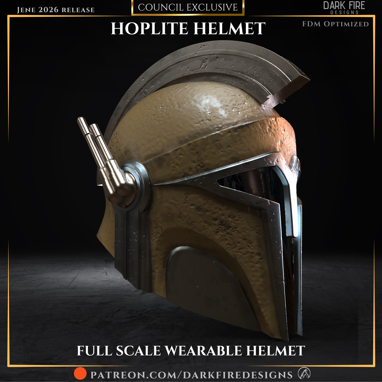 The Hoplite - Helmet