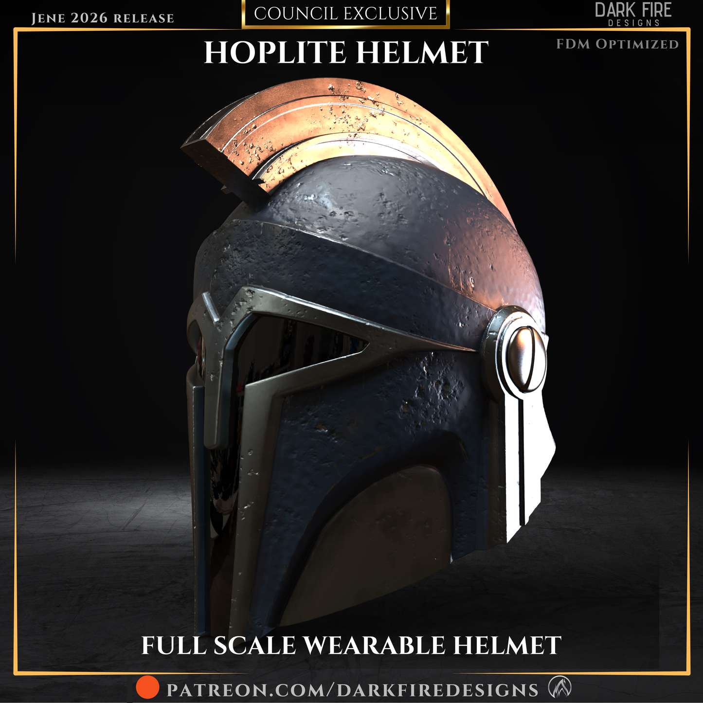 The Hoplite - Helmet
