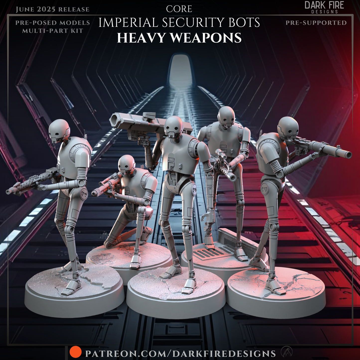 Imperial Security Bots - Heavy Weapons