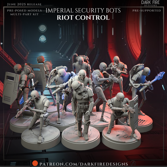 Imperial Security Bots - Riot Control